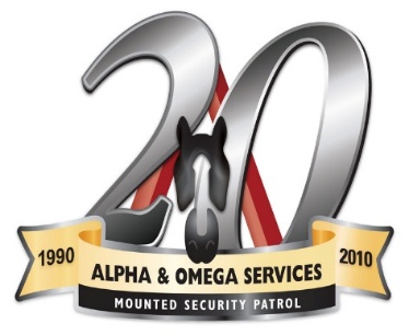 A&O Services 20th anniversary logo spanning 1990 to 2010