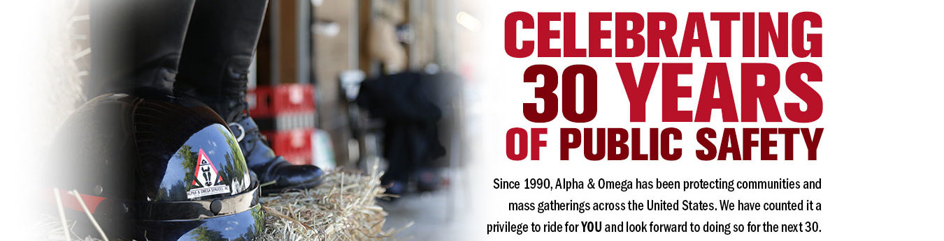 Alpha & Omega Mounted Patrol 30th Anniversary