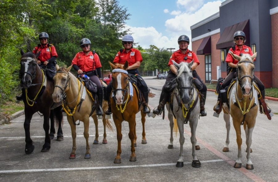 Alpha & Omega Mounted Patrol marks 30 years providing services in The Woodlands